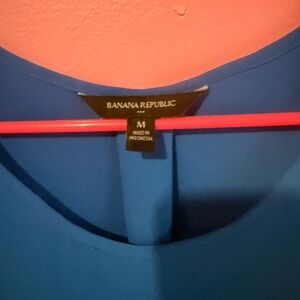 Banana Republic Vibrant Blue Blouse